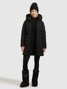 khujo-jacke-neptar-steppjacke-mit-kapuze-black image 6