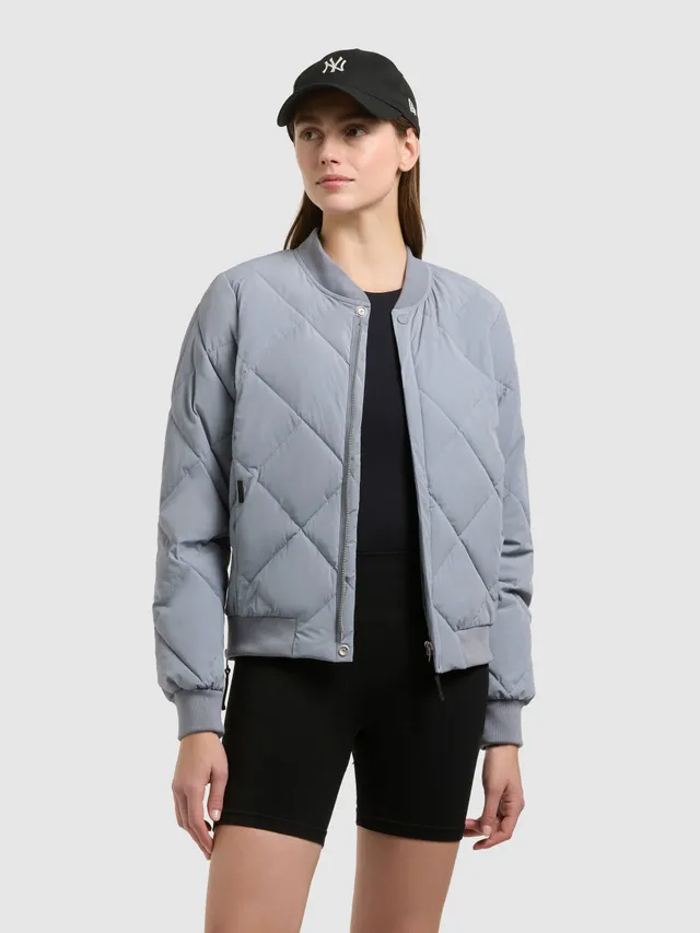 khujo-ange2-damen-bomber-steppjacke-misty-blue image 1