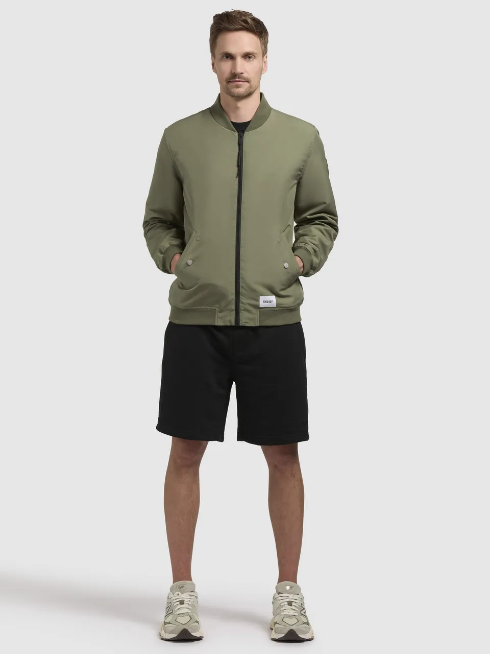 khujo-jacke-maht-light-olive-damen-blouson-h-ftlang image 1