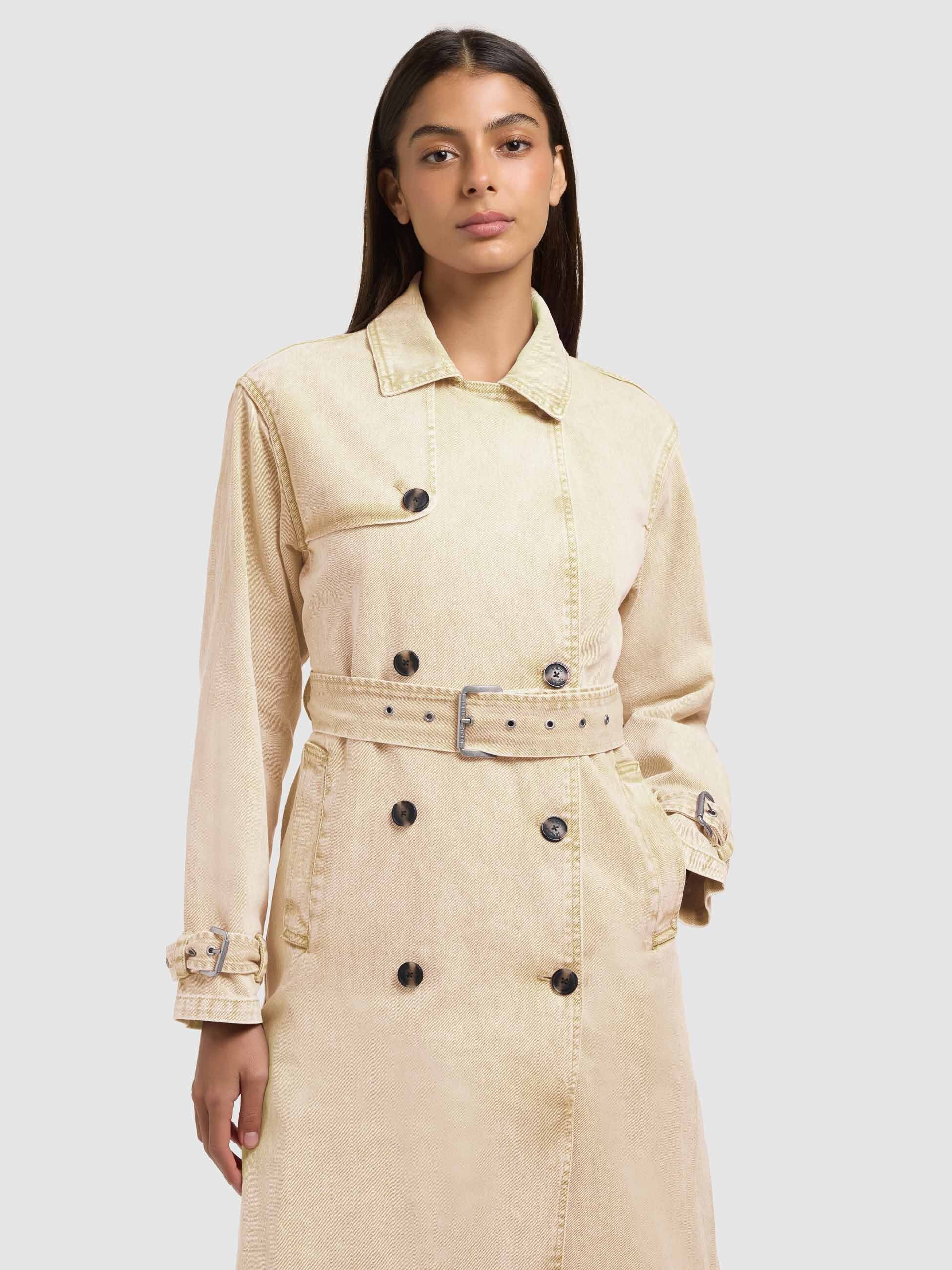 khujo-mantel-hera-jeans-trench-sand-denim-doppelreihig-f-r-damen image 7