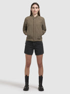 khujo-jacket-fairies-khaki-damen-steppjacke-regular-fit image 6