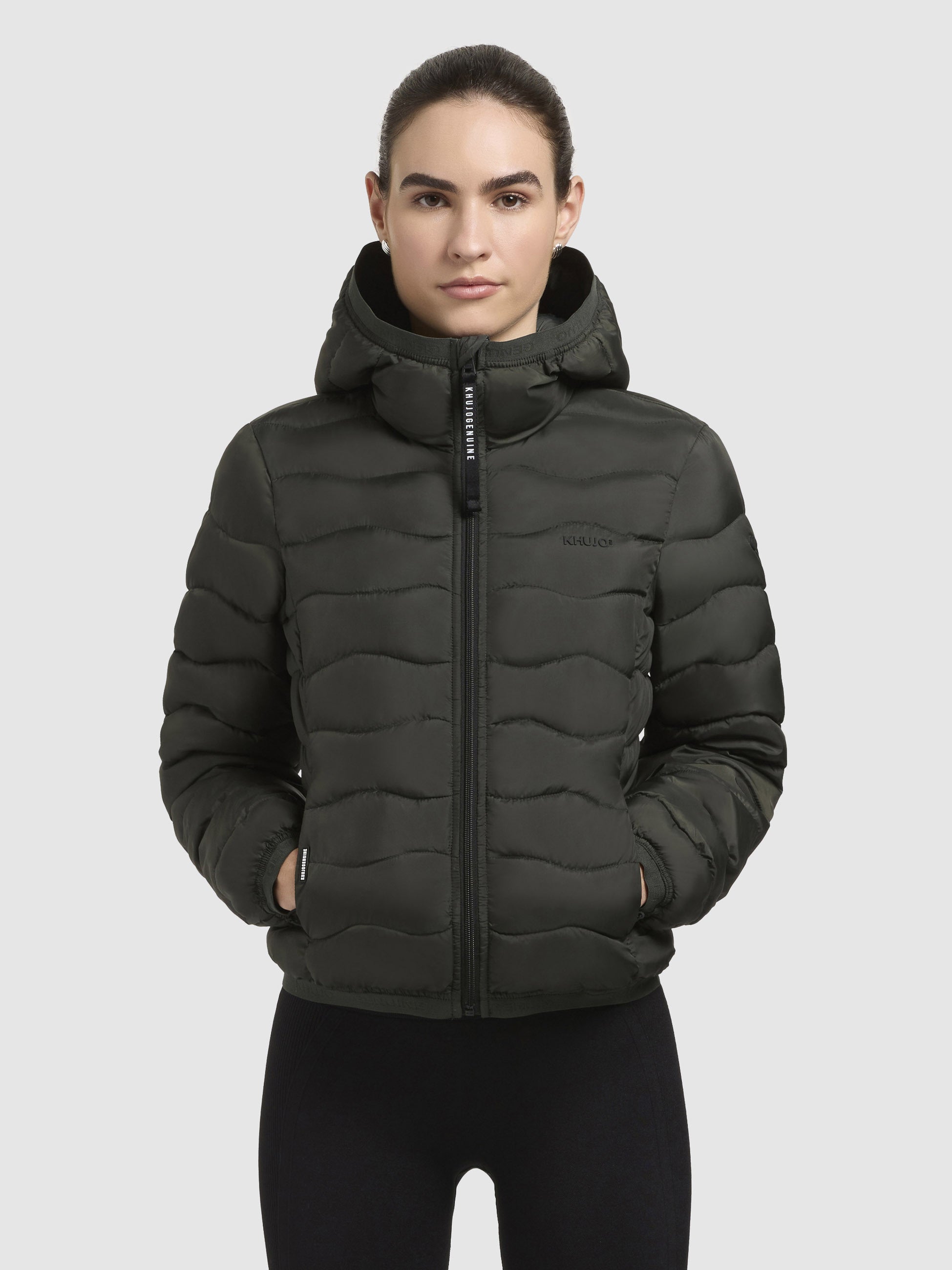 khujo-jacke-nargo-dunkelgr-n-damen-steppjacke-slim-fit-mit-kapuze image 4