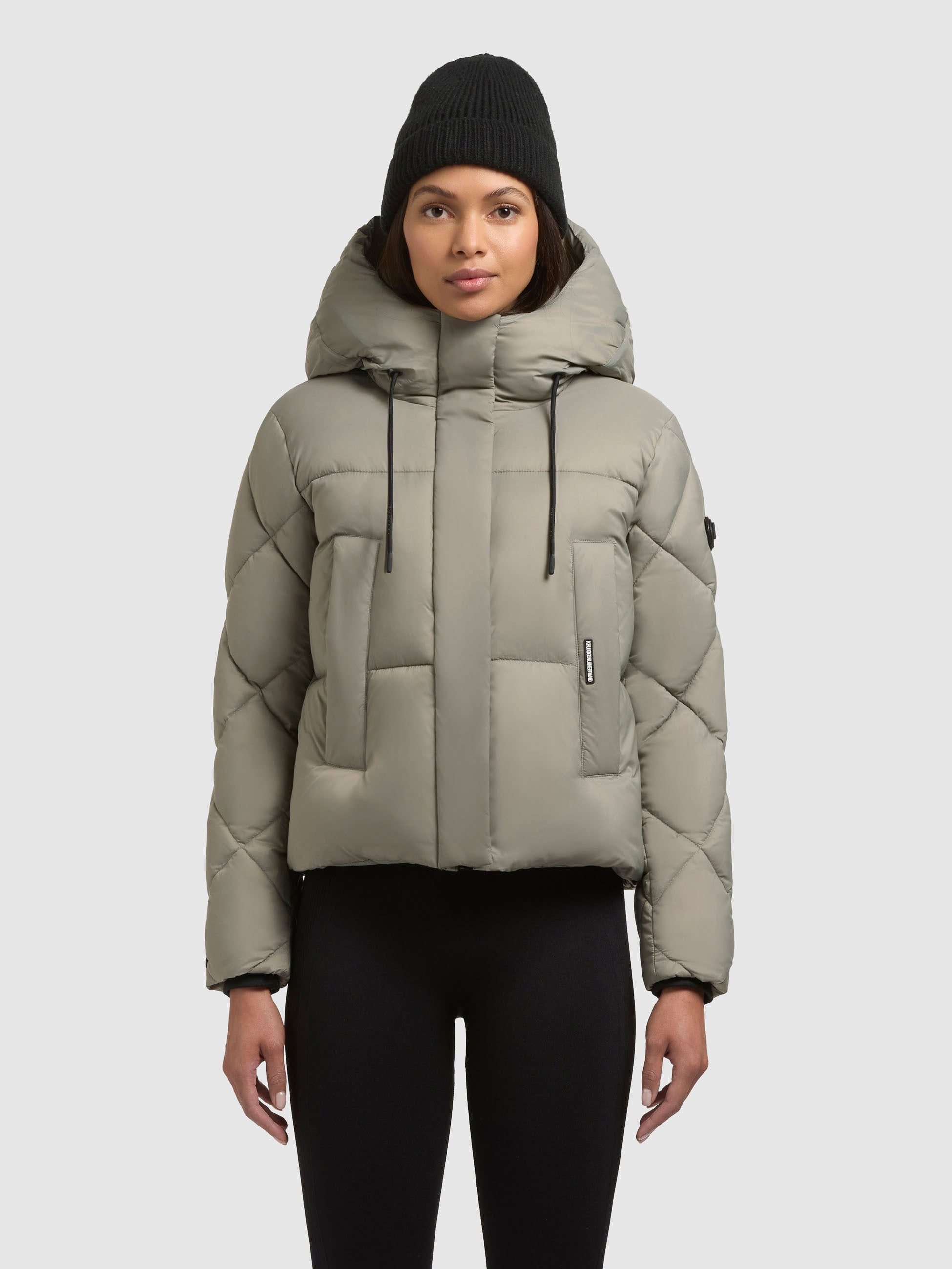 khujo-jacke-dafna-witcher-green-steppjacke-damen-slim-fit-kurz image 4