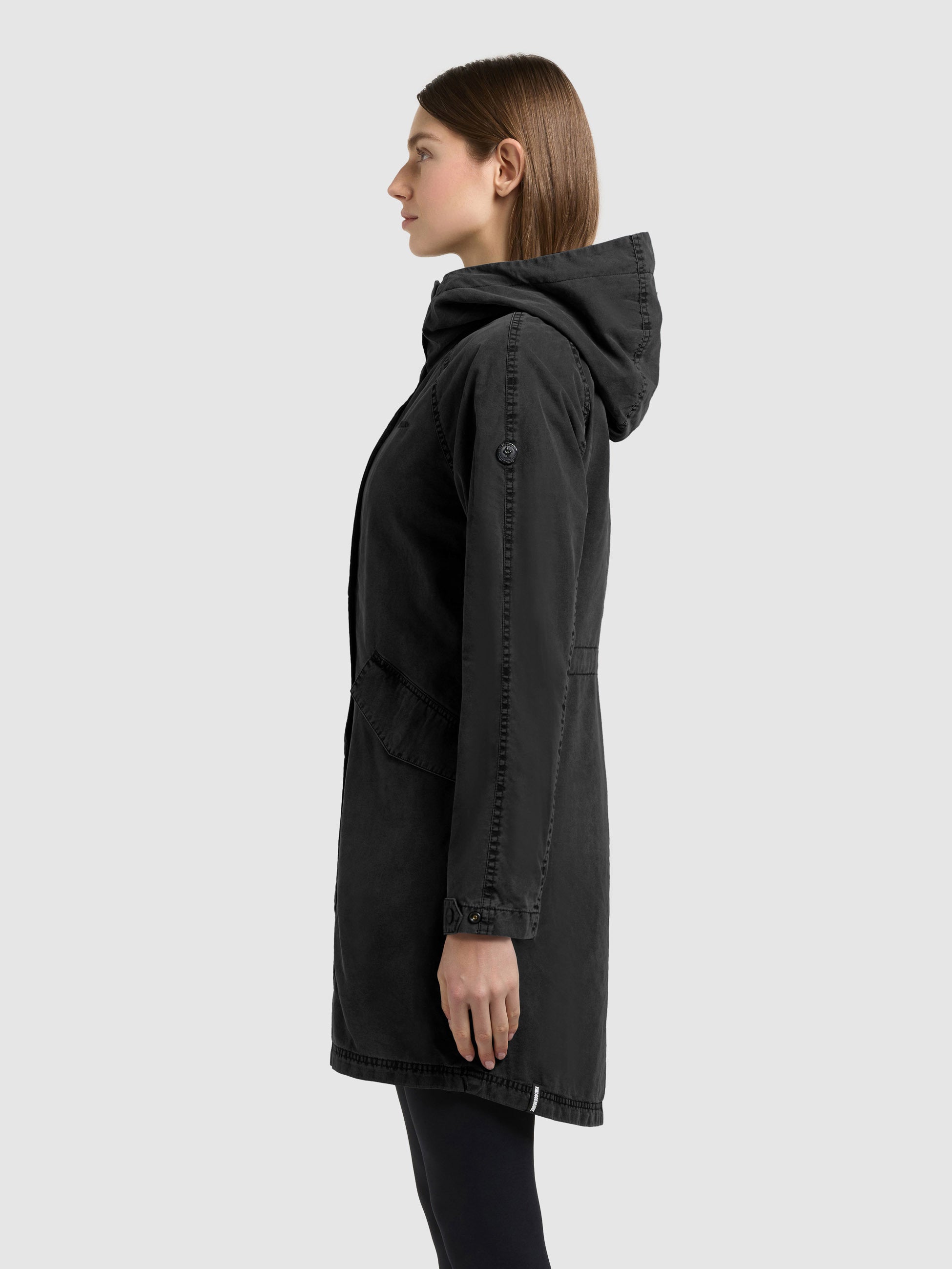 khujo-leal-black-black-kapuzenmantel-f-r-damen image 5