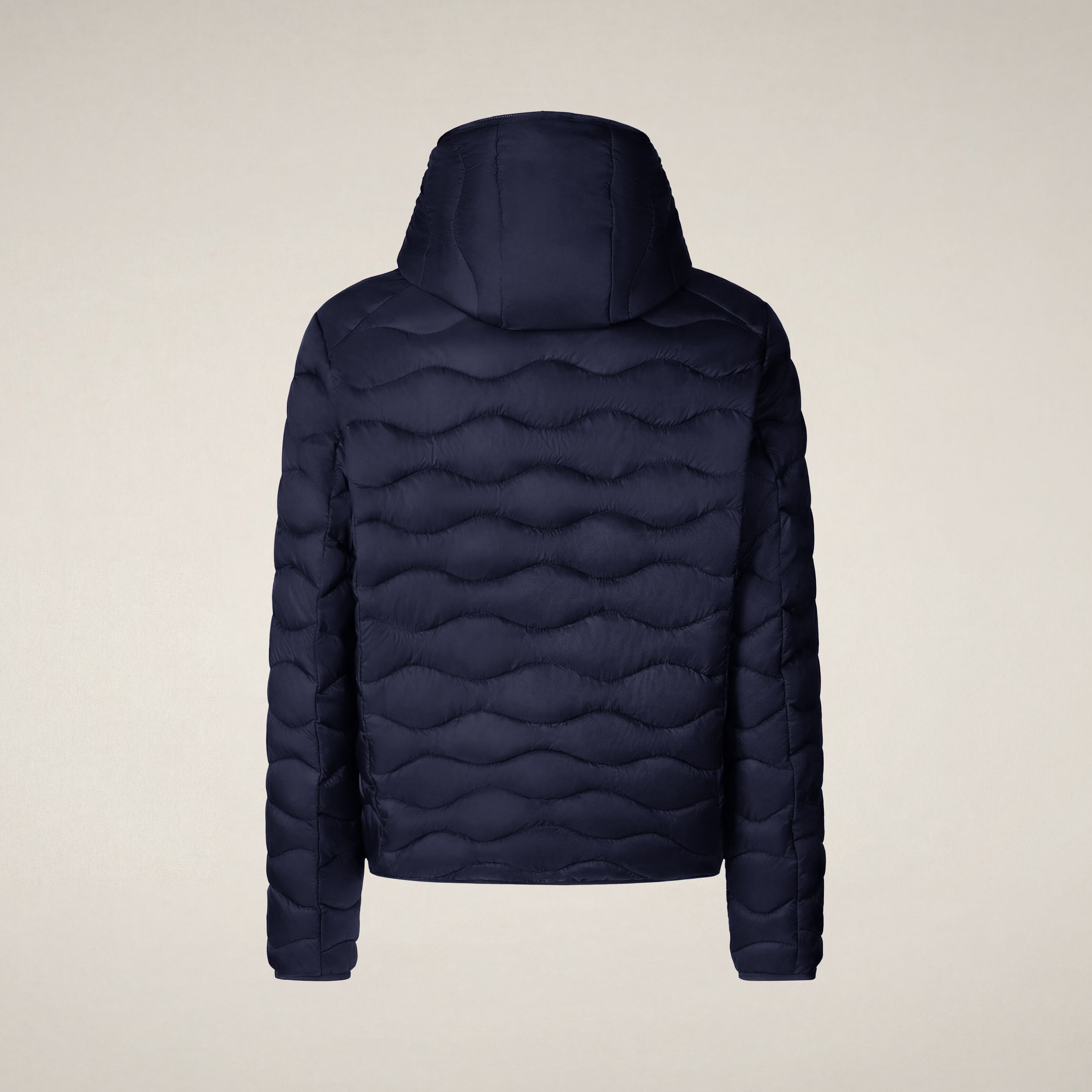 save-the-duck-reef-herren-steppjacke-mit-kapuze-navyblau image 4
