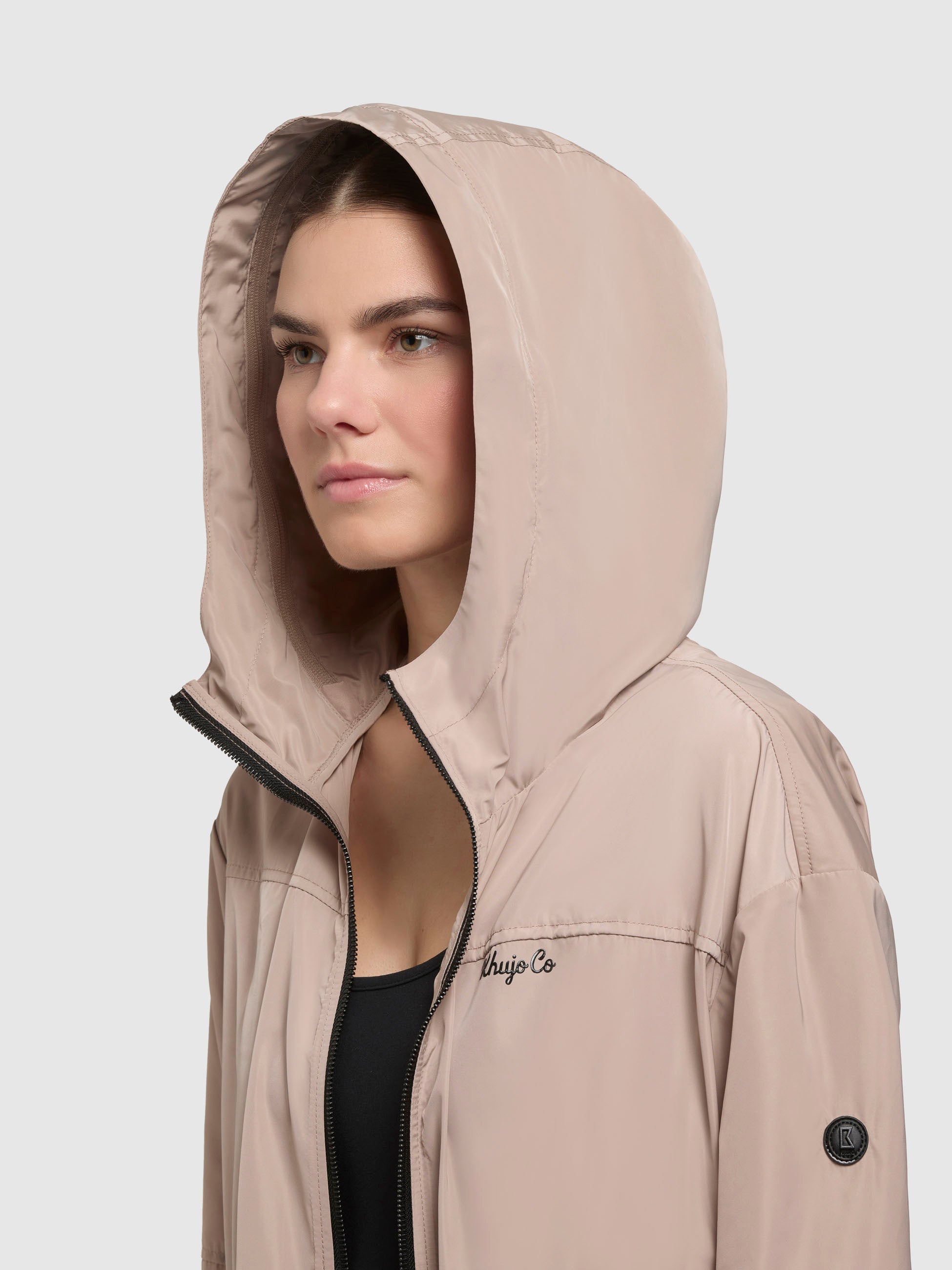 khujo-mantel-zlata-beige-sommerparka-knielang-mit-doppelter-kapuze-f-r-damen image 7