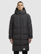 khujo-coat-siram-wattierter-damen-steppmantel-knielang-in-dark-gray image 4