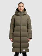 khujo-coat-finnie3-light-moss-green-damen-steppmantel image 4