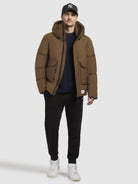khujo-jacke-hinto2-winterjacke-khaki-damen image 6