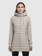 khujo-etele-steppjacke-beige-mit-abnehmbarer-kapuze image 4