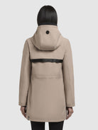 khujo-jacket-yoni-beige-wasserabweisende-damen-regenjacke-sommer image 3