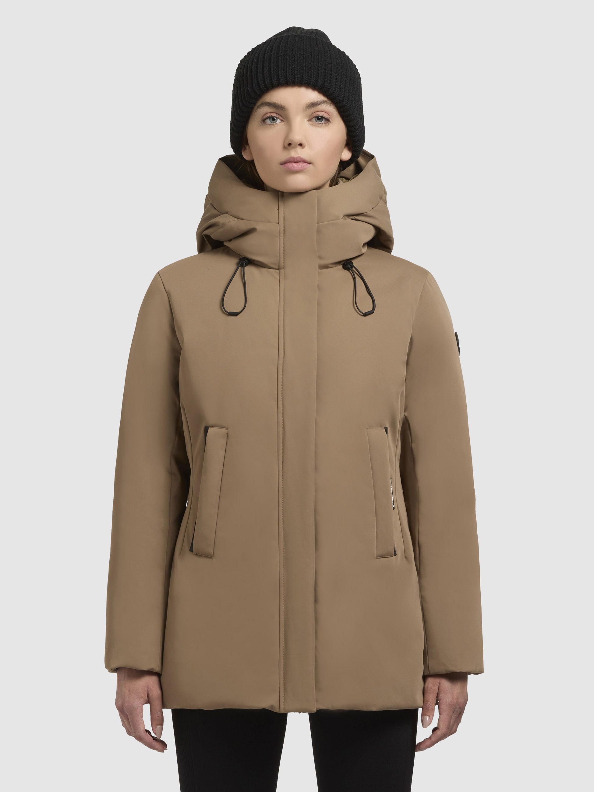 khujo-jacke-palla-hellbraun-winterjacke image 4