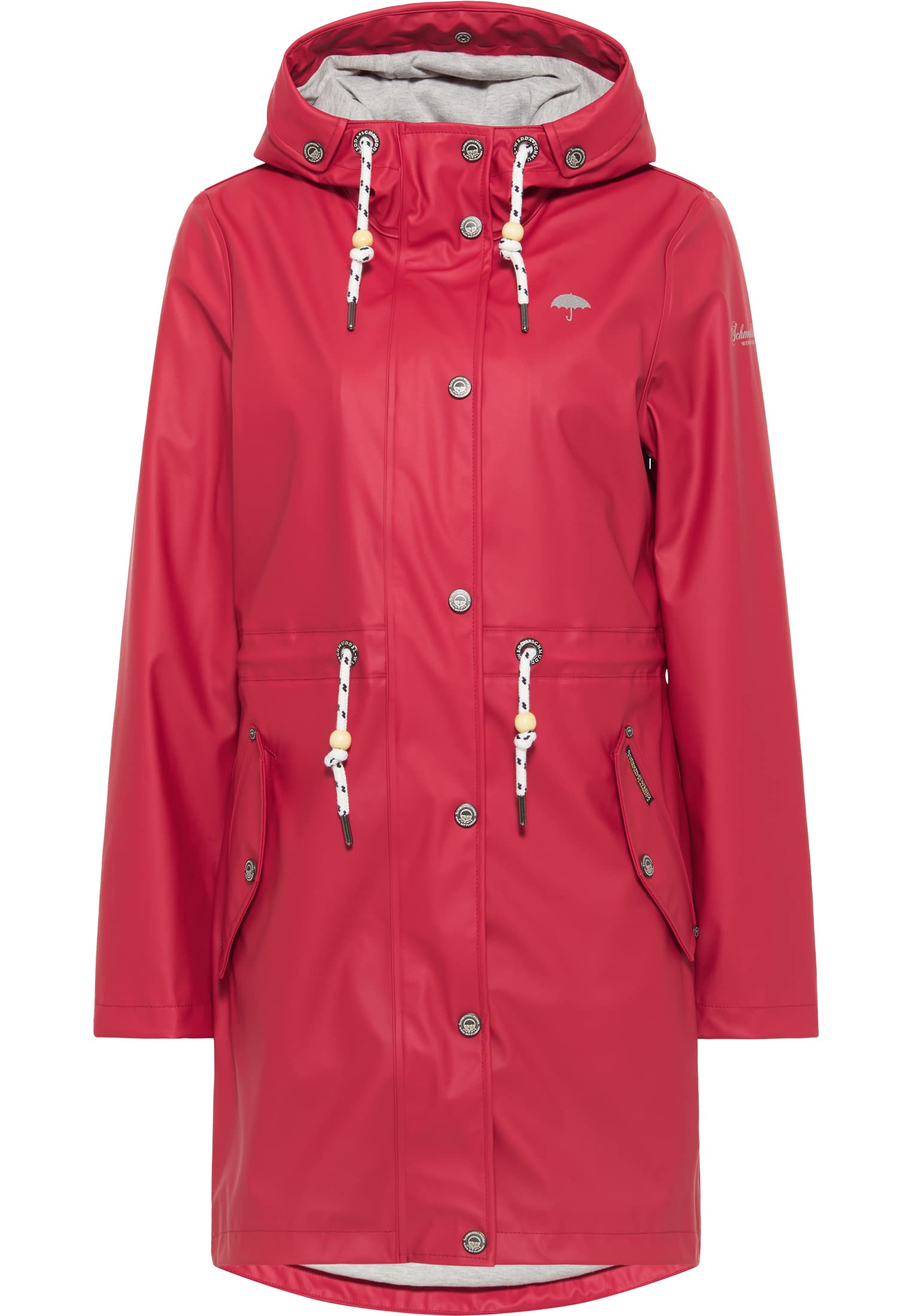 schmuddelwedda-damen-regenmantel-klassischer-wetter-regenmantel image 1