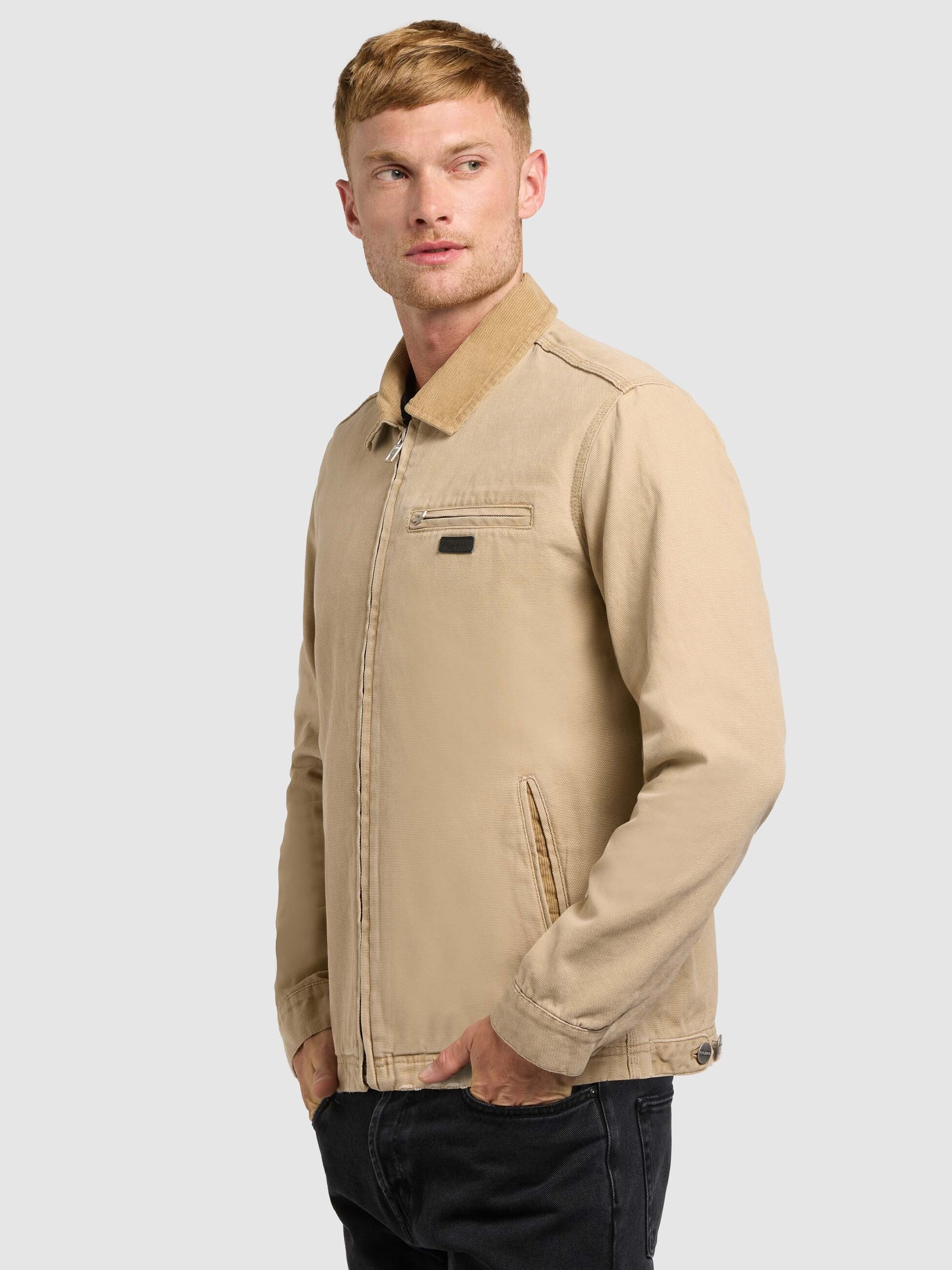 khujo-jacke-deddy-damen-blouson-beige image 8