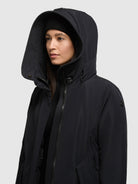 khujo-coat-webb-port-blue-kurzjacke-regular-fit image 7