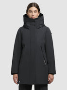 khujo-viona5-damen-jacke-winterjacke-dunkelgrau-wasserabweisend image 4