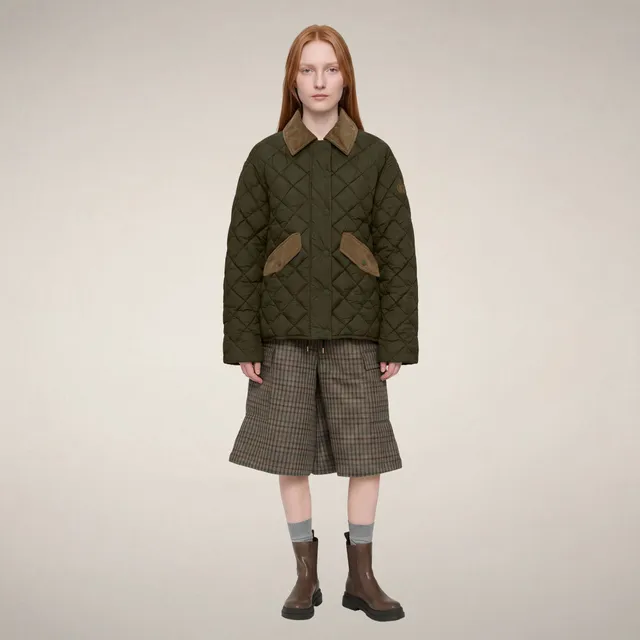 save-the-duck-jodie-damen-steppjacke-gr-n-snake image 1