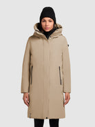 khujo-coat-nellen-beige-damen-wintermantel-knielang-wattiert image 4