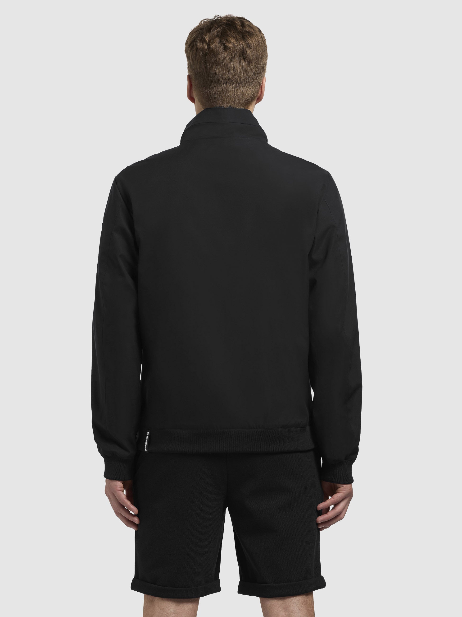 khujo-kayo-damen-jacke-schwarz-sommer-bomber-mit-kapuze image 3