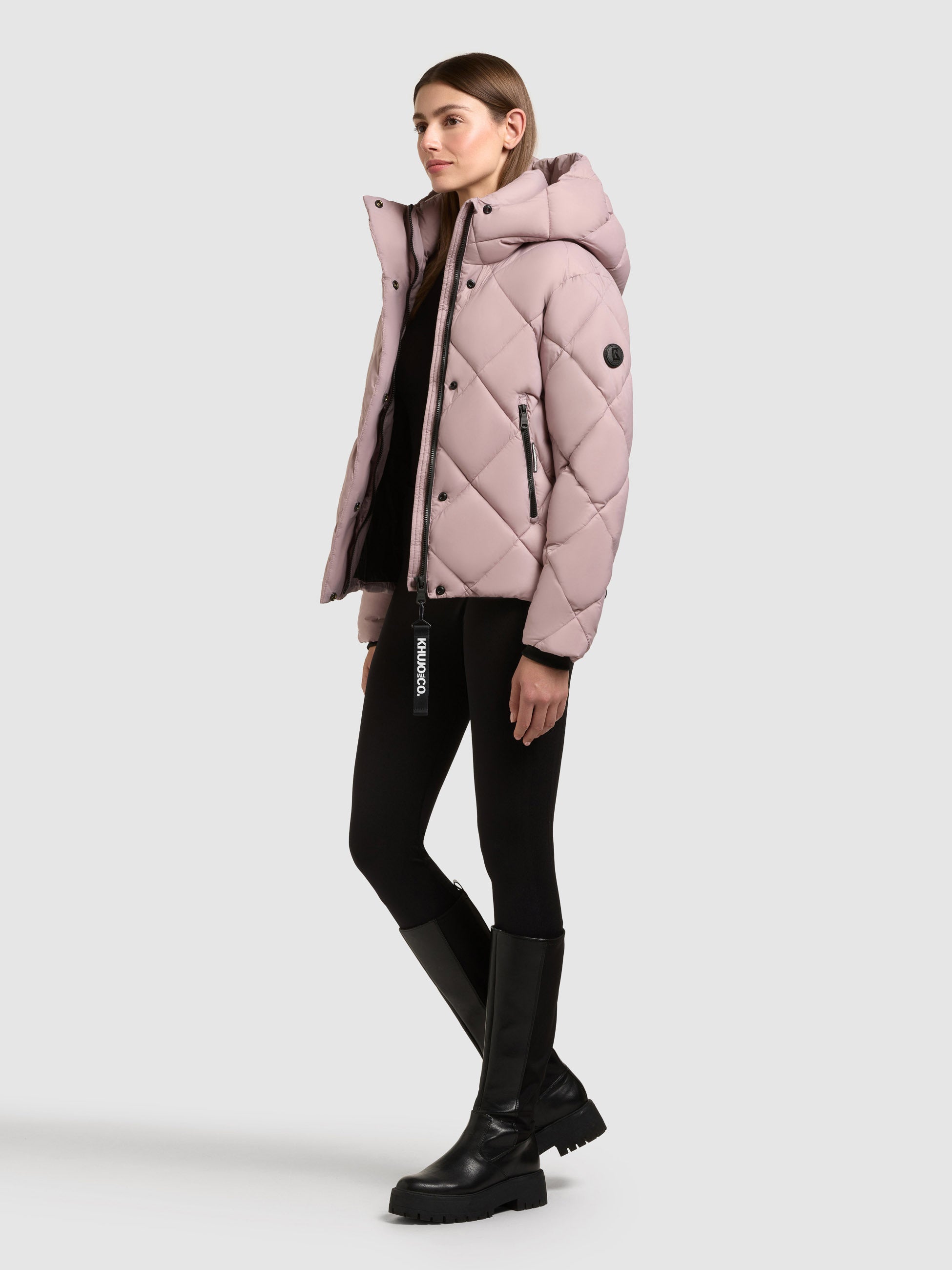 khujo-jacke-lilian-pale-mauve-wattierte-steppjacke-h-ftlang-damen image 2
