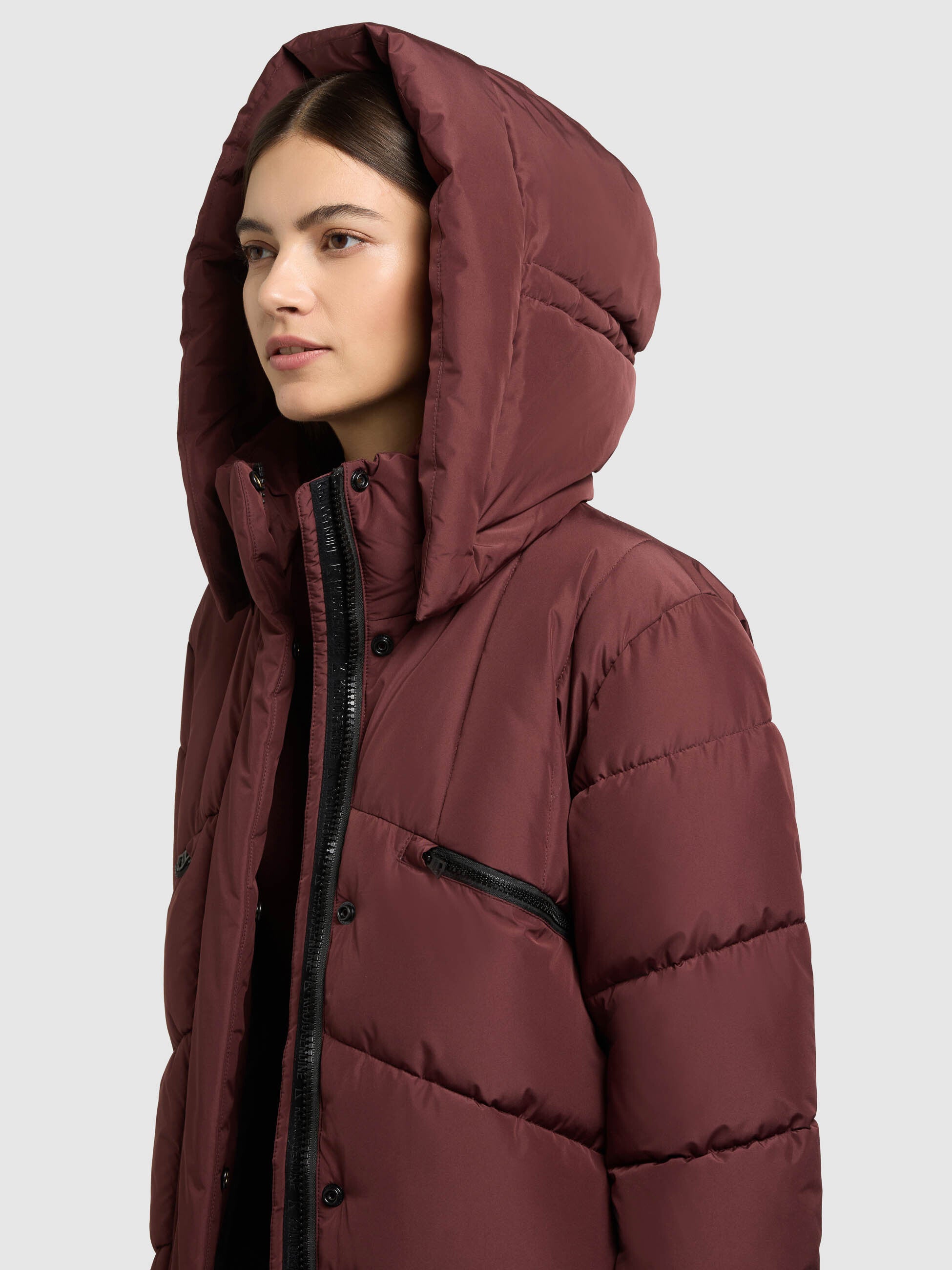 khujo-jacke-evande-moscato-red-damen-winterjacke-h-ftlang-mit-abnehmbarer-kapuze image 7