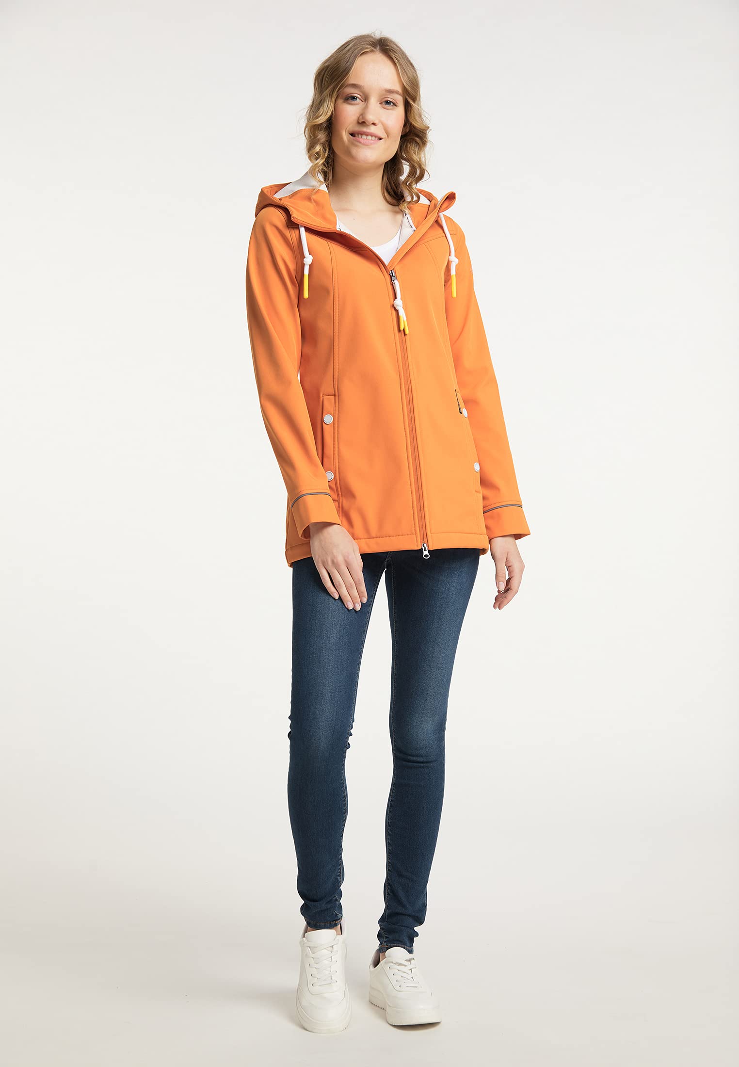 schmuddelwedda-damen-softshelljacke-mit-magic-ankerprint-orange-m image 3