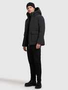 khujo-jacket-caspar-obrage-gray-damen-stepp-winterjacke image 2