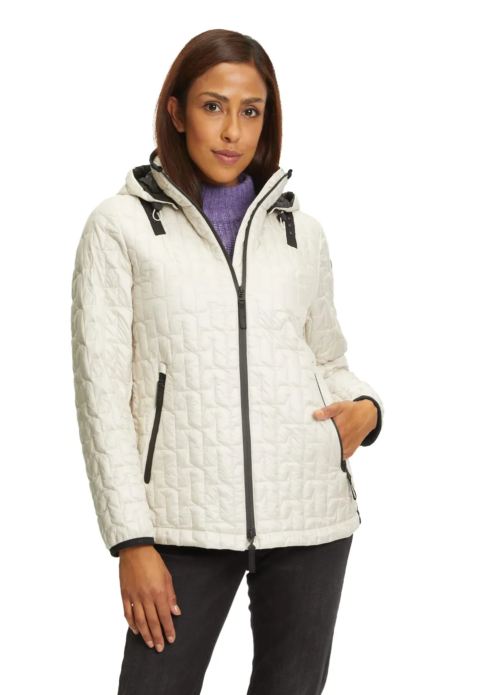 gil-bret-streppjacke-damen-steppdesign-mit-abnehmbarer-kapuze image 1