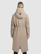 khujo-rayana-damen-mantel-sommerparka-knielang-beige image 3