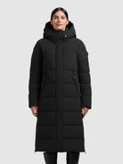 khujo-inda-damen-steppmantel-black-knielang image 4