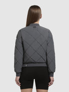 khujo-jacke-ange-blaugrau-kurze-bomber-steppjacke-regular-fit image 3