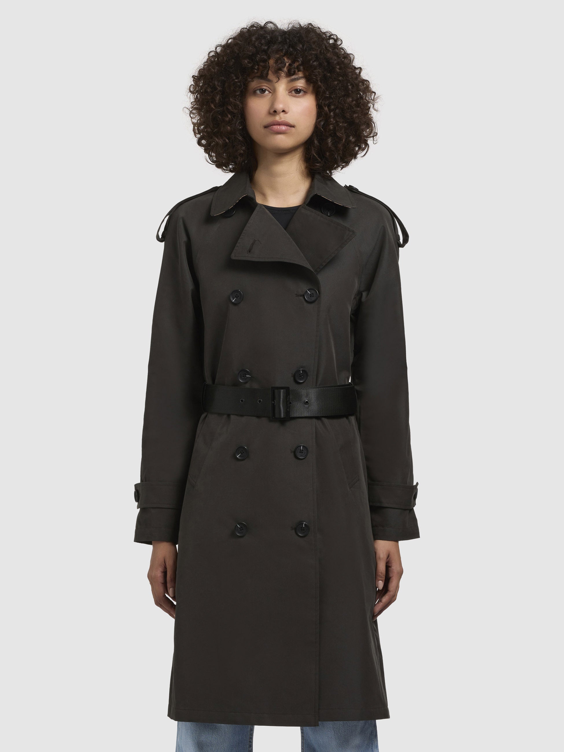 khujo-mantel-rula-dunkelgrau-trenchcoat-kurzmantel-damen-mit-g-rtel image 4