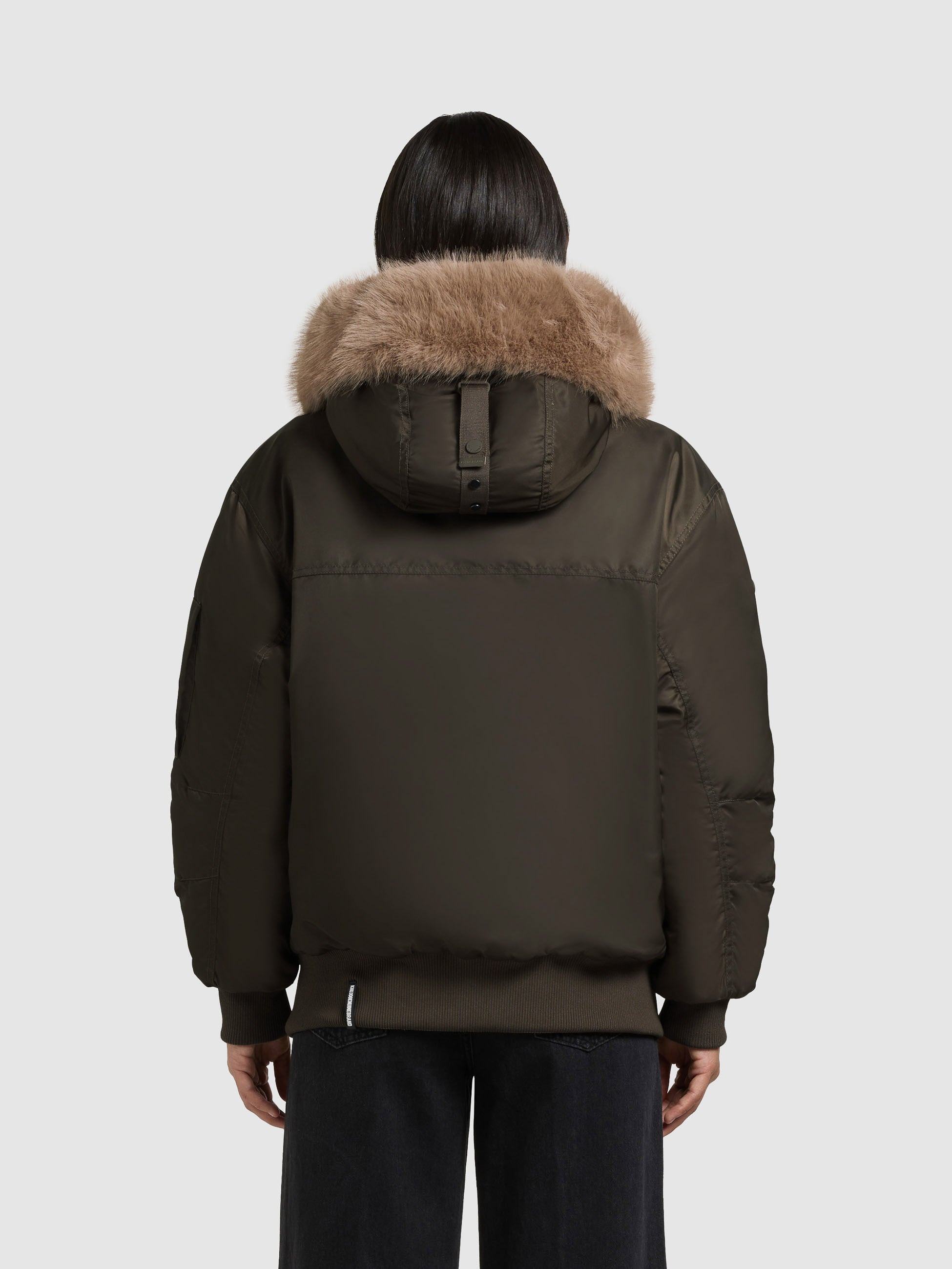 khujo-jacke-cela-forest-green-bomberjacke-loose-fit-gl-nzend image 3