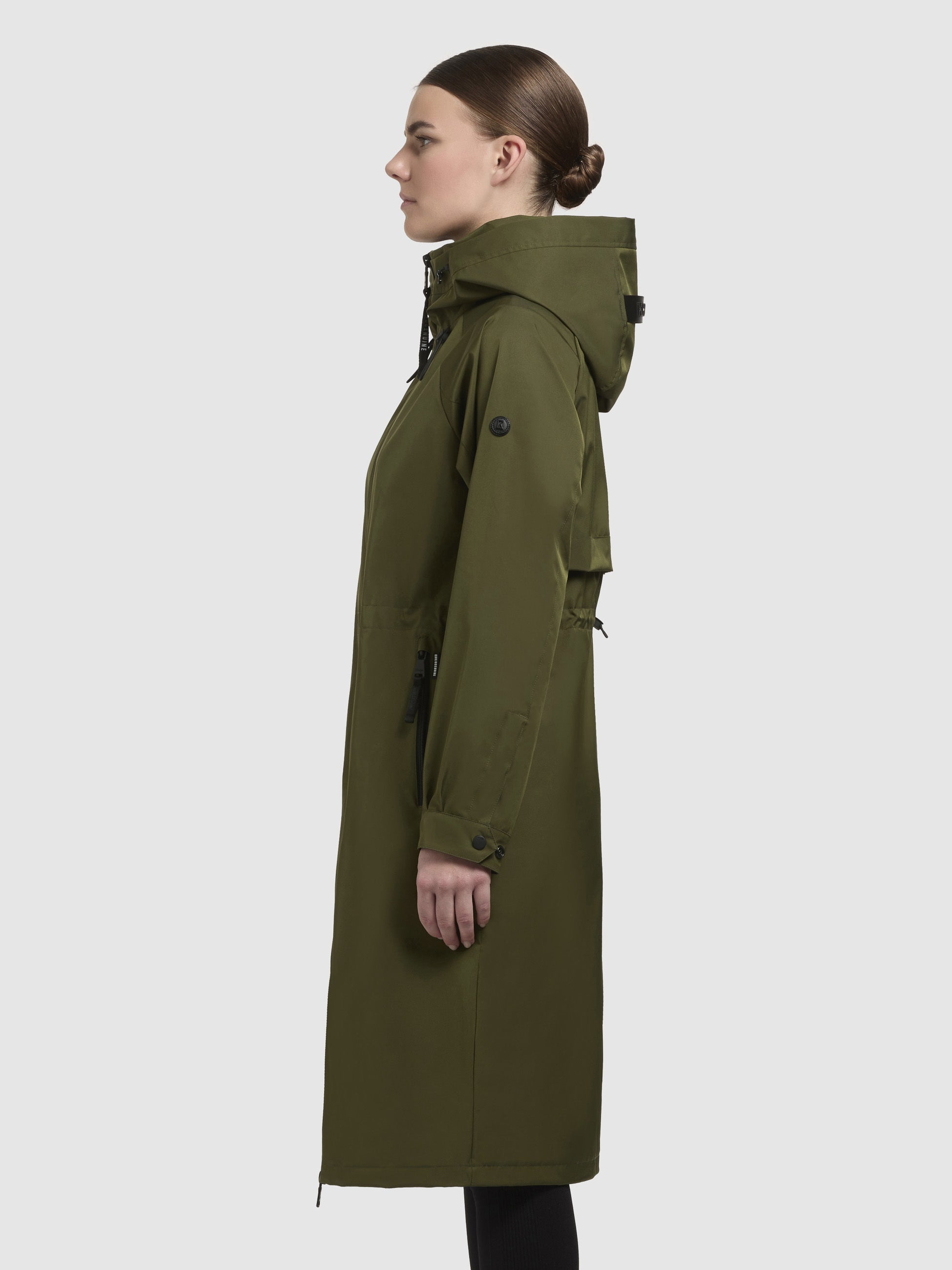 khujo-mantel-pinax-olivgr-n-knielanger-sommerparka-mit-kapuze-regular-fit image 5