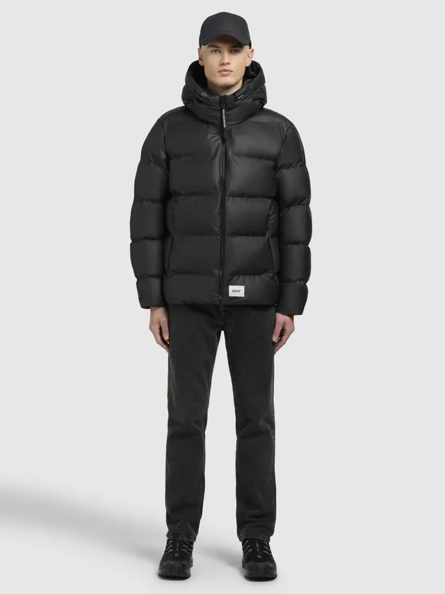 khujo-dover-jacke-schwarz-damen-h-ftlang-gesteppt image 1