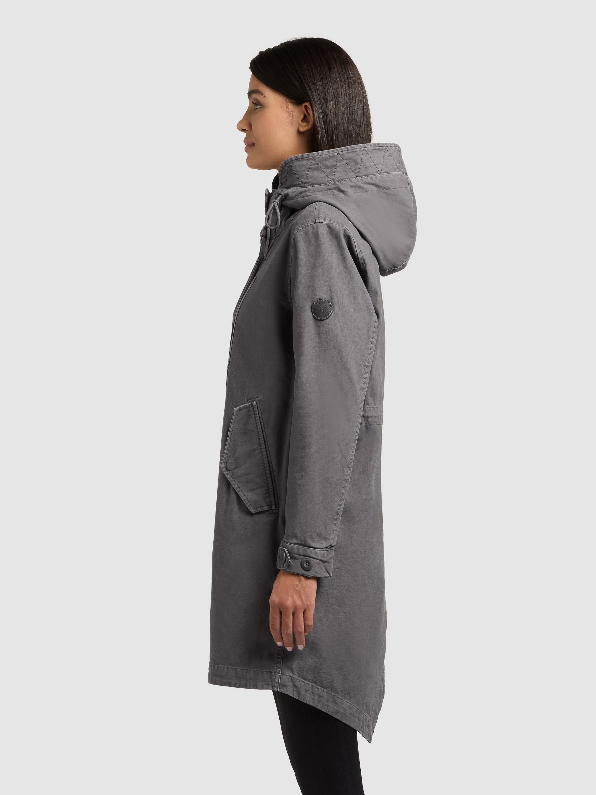 khujo-freya-damen-mantel-parka-slate-grey image 5