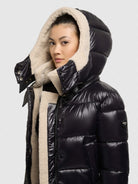 khujo-jacke-nessie2-black-kurze-damen-steppjacke-mit-teddyfleece image 7