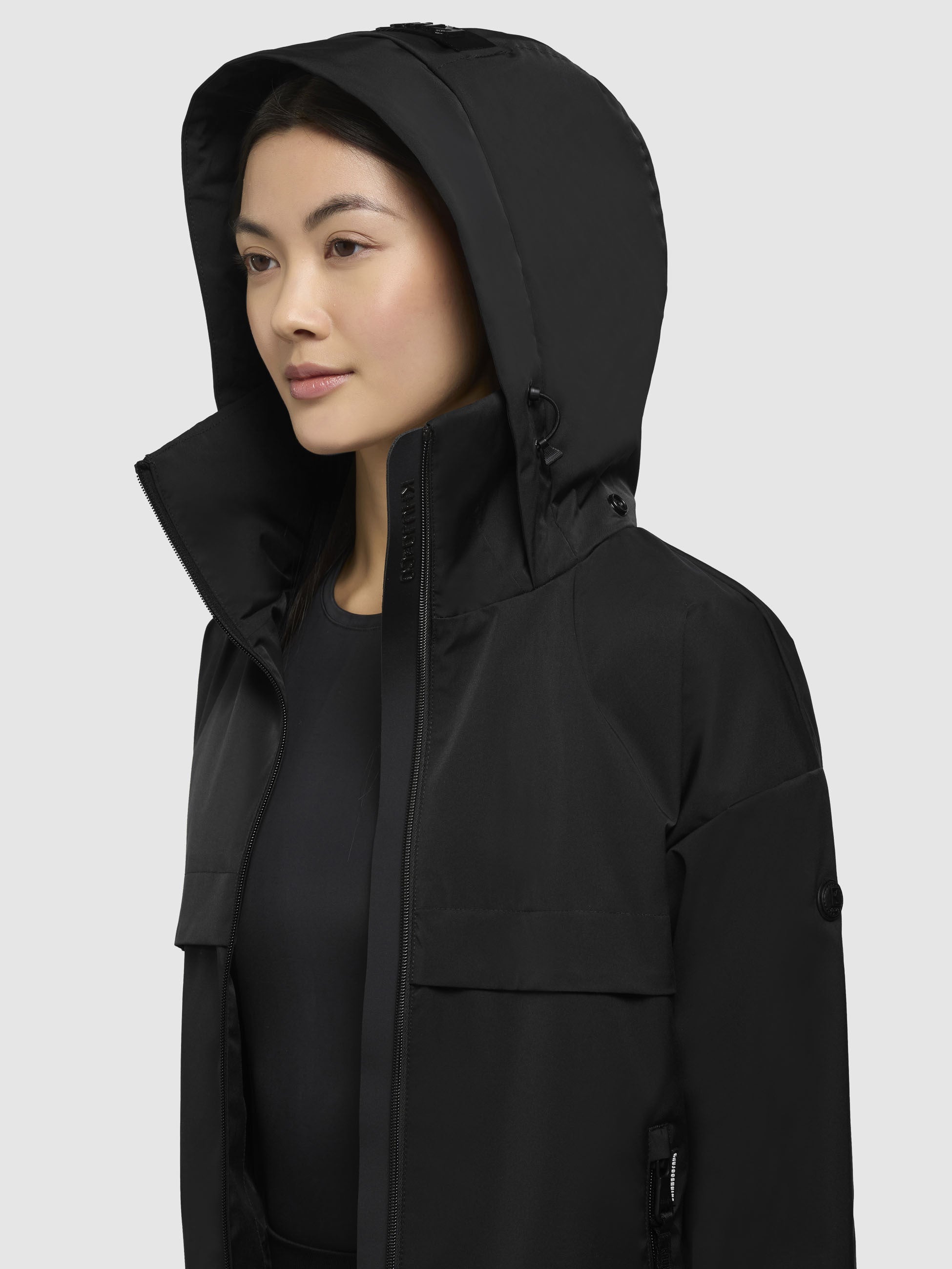 khujo-jacke-raibe-schwarz-h-ftlange-sommerjacke-mit-kapuze-regular-fit image 7