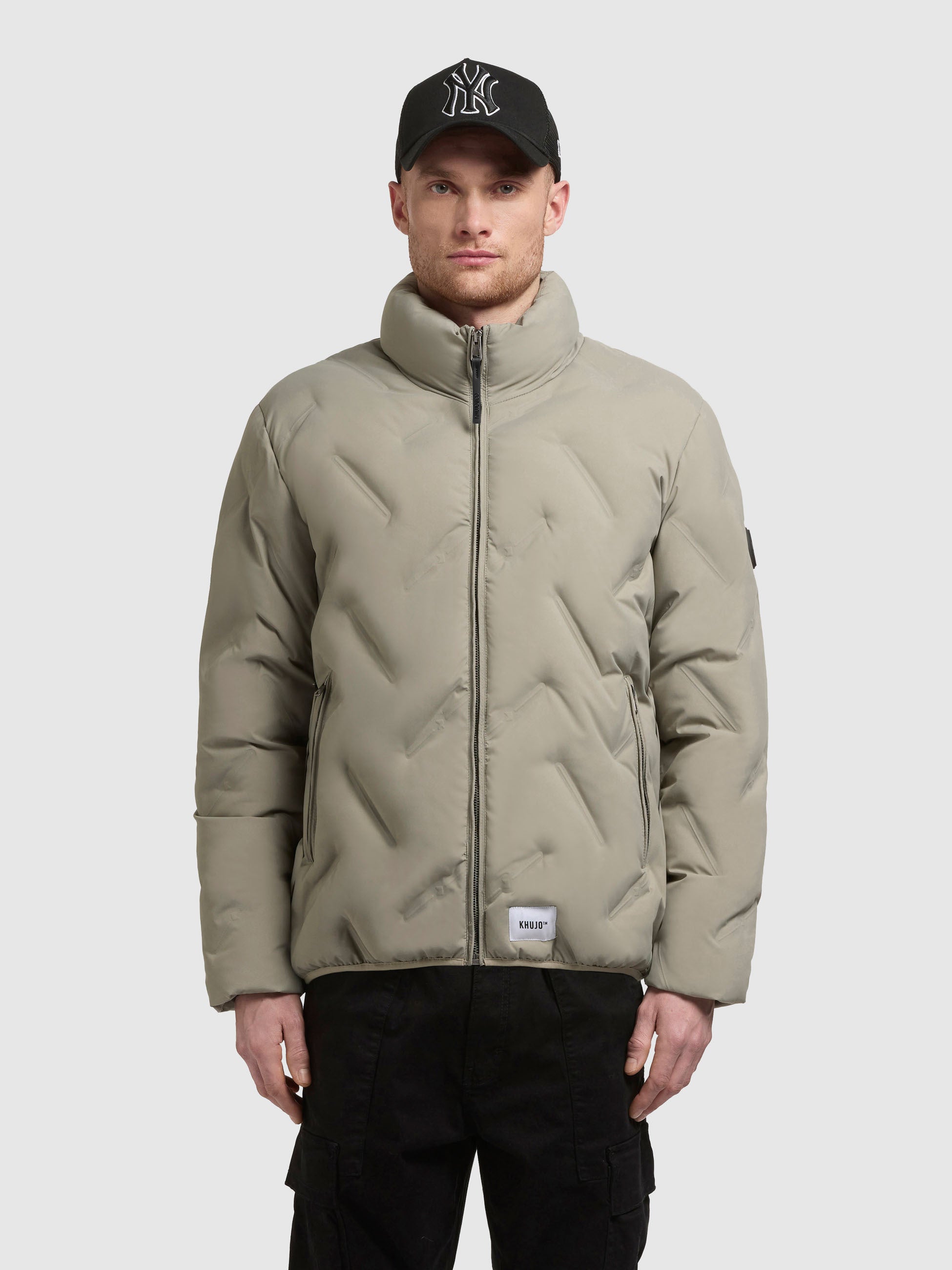 khujo-clover-damen-steppjacke-witcher-green image 4