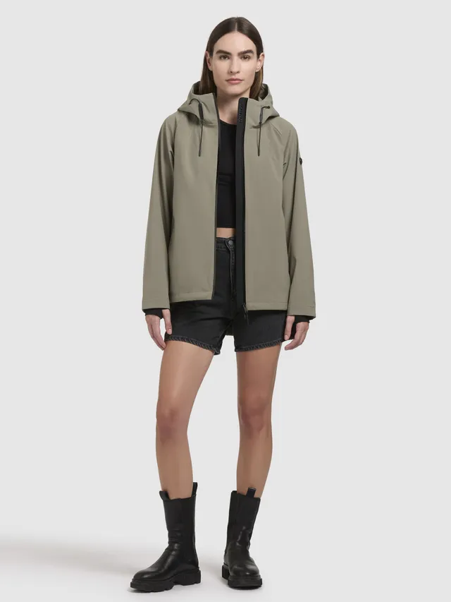 khujo-jacke-woom-graugr-n-regenjacke-f-r-damen image 1