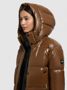 khujo-jacket-devina2-shiny-copper-brown-wasserabweisende-steppjacke-mit-abnehmba image 7