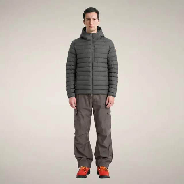 save-the-duck-juncus-herren-jacke-gunmetal-grau-mit-kapuze image 1
