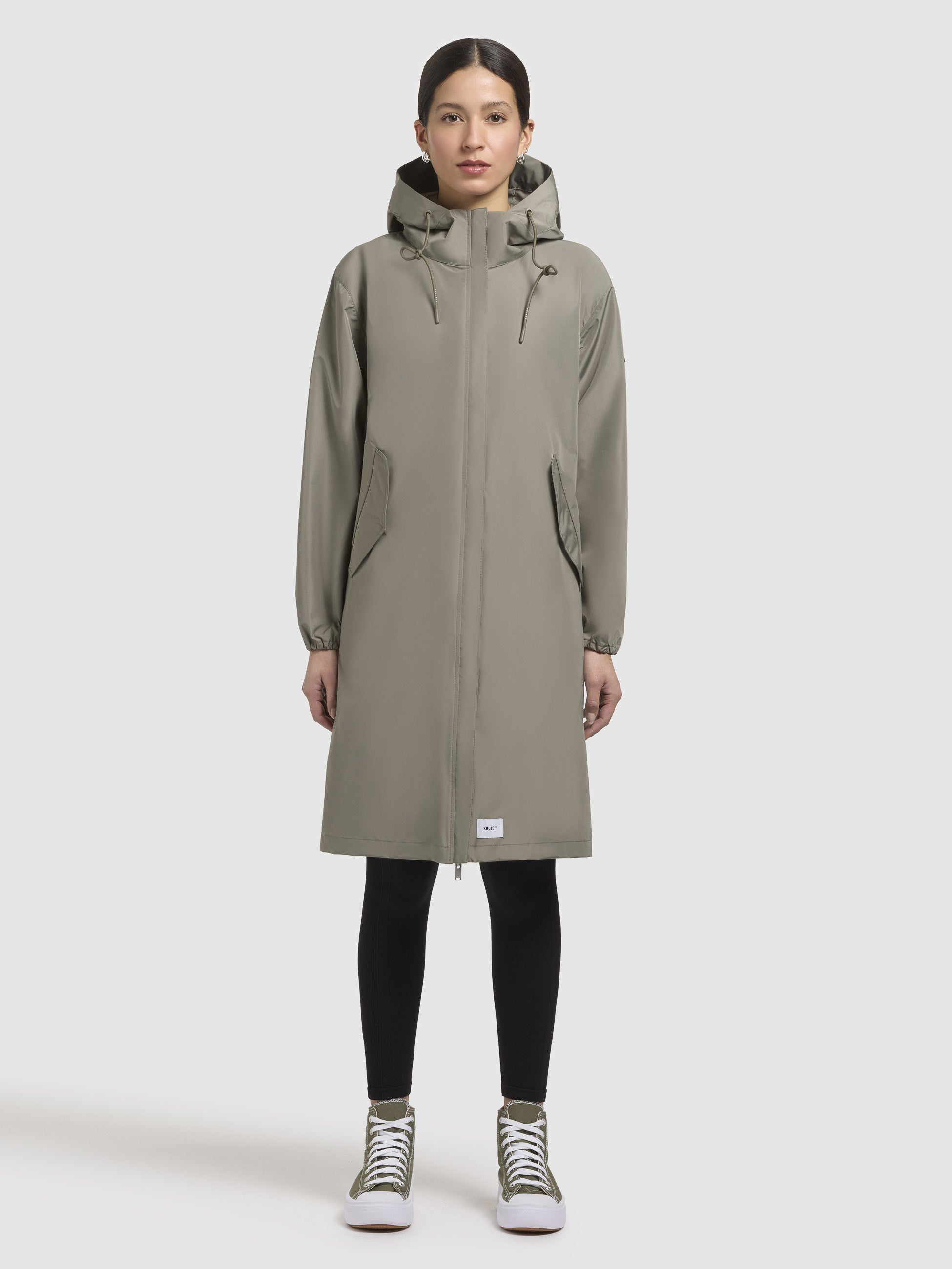 khujo-timea-kurzmantel-damen-sommerjacke-graugr-n image 4