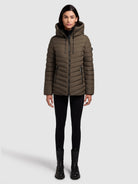 khujo-jacket-pace-dark-green-dunkelgr-n-kurze-steppjacke-damen image 2