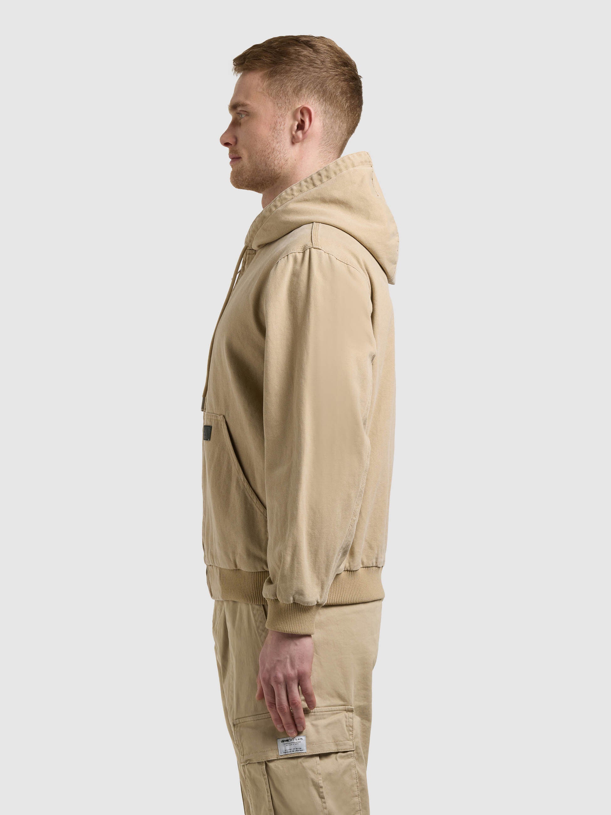 khujo-jacke-rhiis-camel-workwear-blouson-aus-baumwoll-canvas image 5
