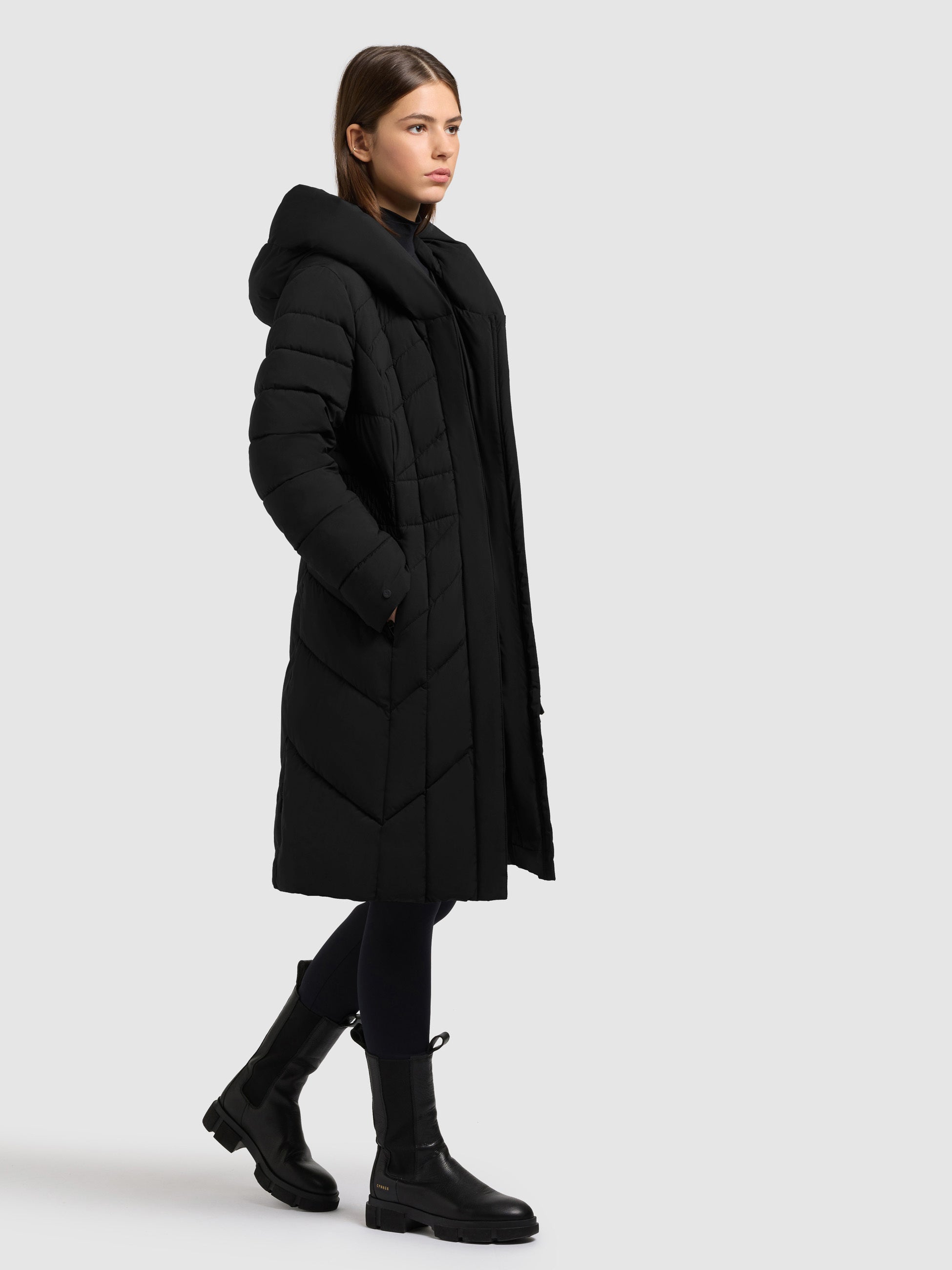 khujo-mantel-laio-2in1-black-damen-kurzmantel-mit-herausnehmbarem-stepp-einsatz image 6