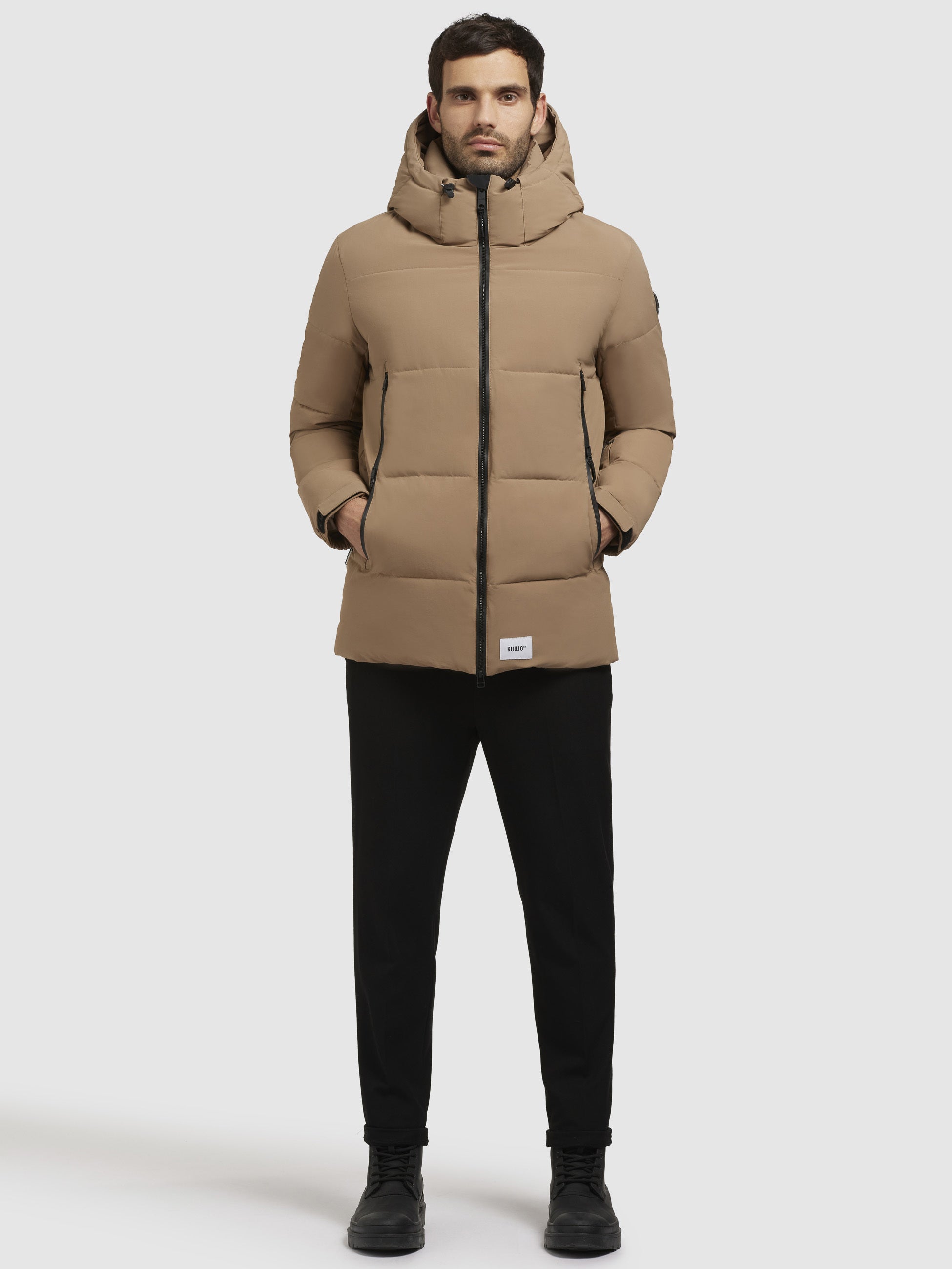 khujo-jacke-roan-steppjacke-hellbraun-h-ftlang image 1