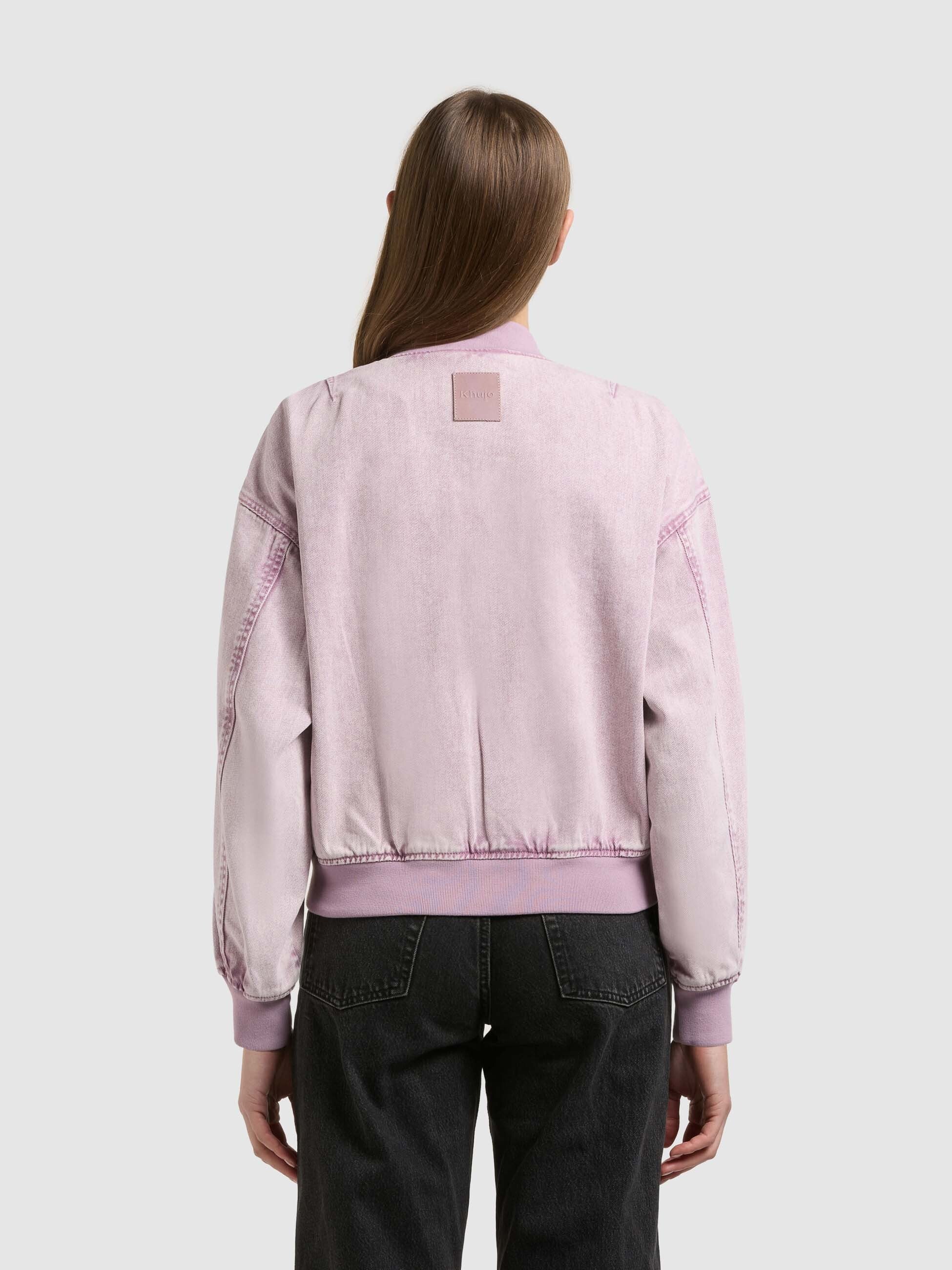 khujo-jacke-clara-violet-jeansjacke-blouson-damen image 3