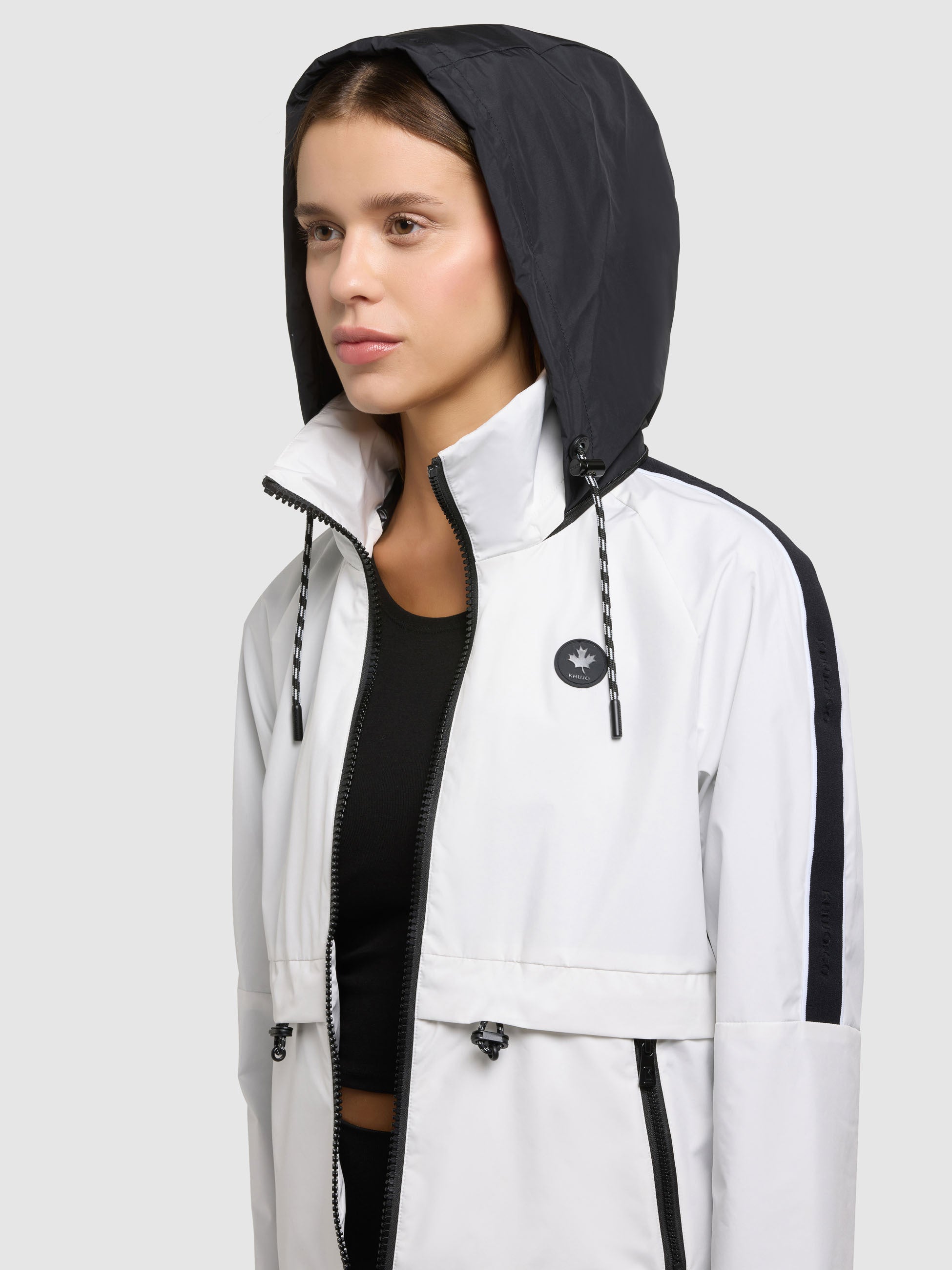 khujo-jacke-olia-off-white-windbreaker-regenjacke-damen image 7