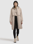khujo-mantel-adura-kurzer-sommer-parka-beige-f-r-damen image 2
